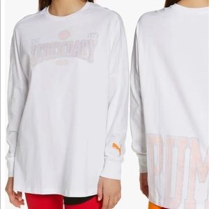 June Ambrose Justice Long Sleeve Tee
PUMA Women’s Size M